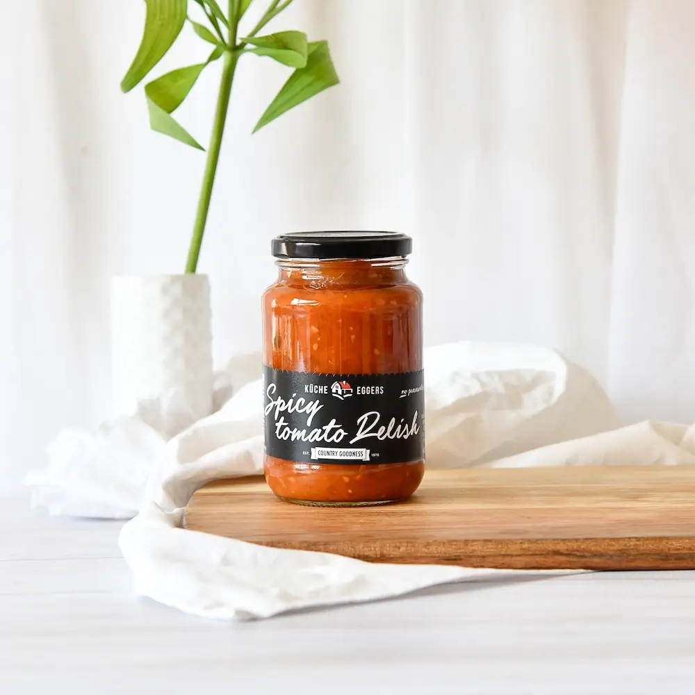 Küche Eggers Spicy tomato relish