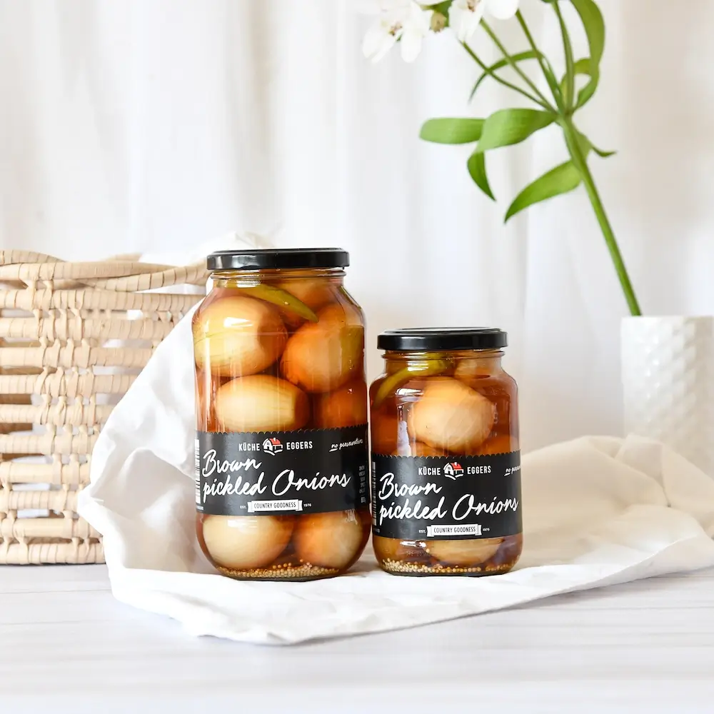 Küche Eggers brown pickled onions